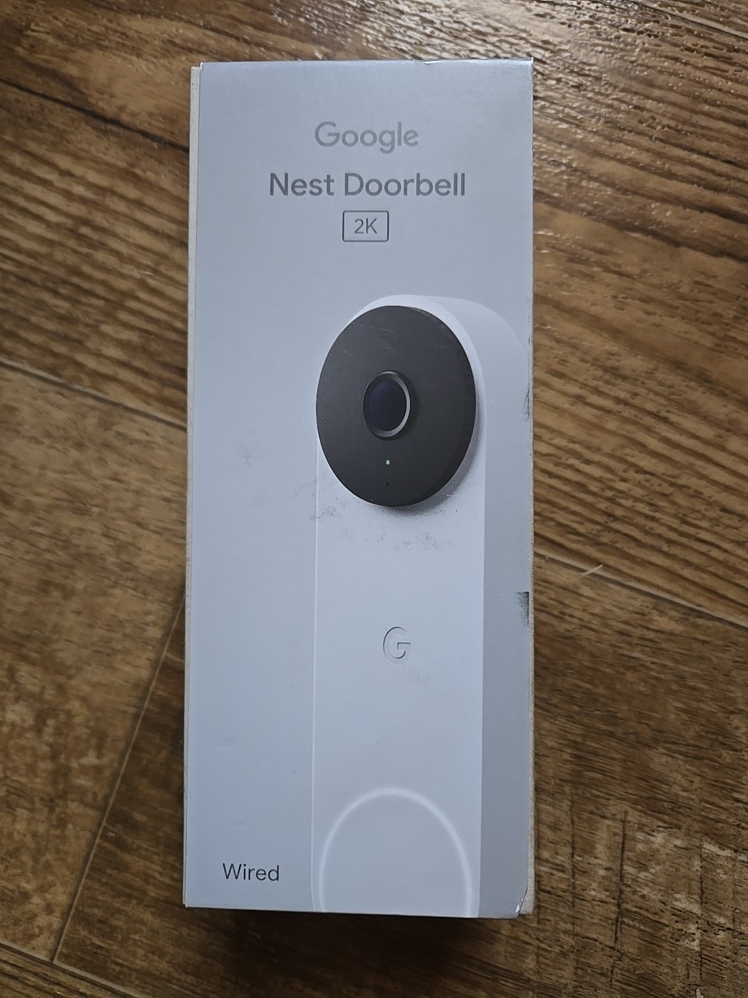 Google Nest GA02076-US Video Doorbell - Snow