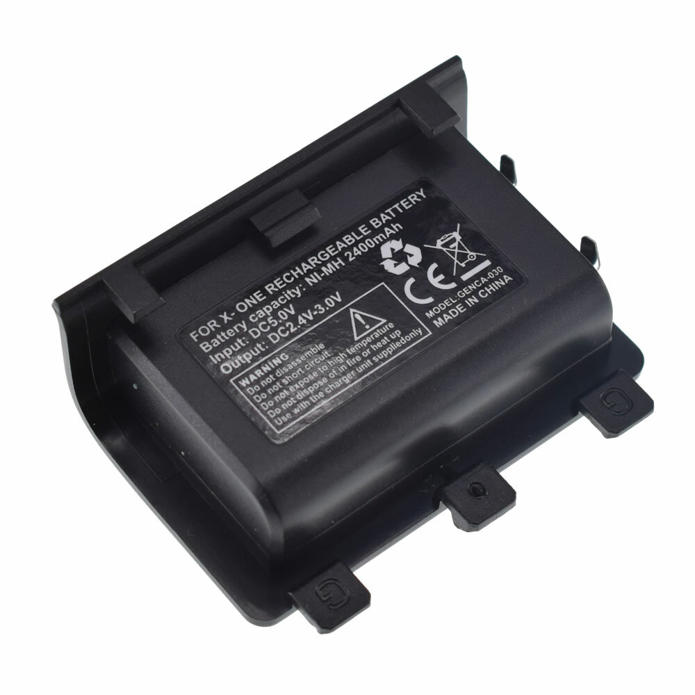 2X 2400mAh Rechargeable Battery Pack + Charging Cable For Microsoft Xbox One