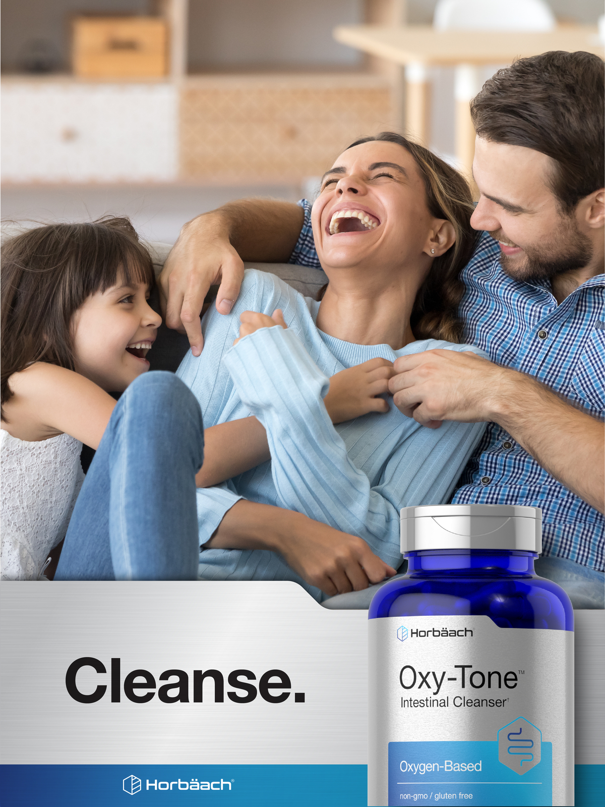 Oxygen Colon Cleanser | 100 Capsules | Intestinal Cleanser | by Horbaach