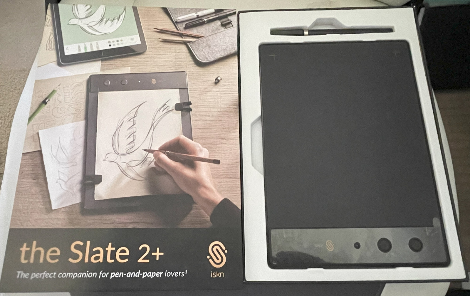 ISKN   The Slate 2+ tablet +extras, NEW condition