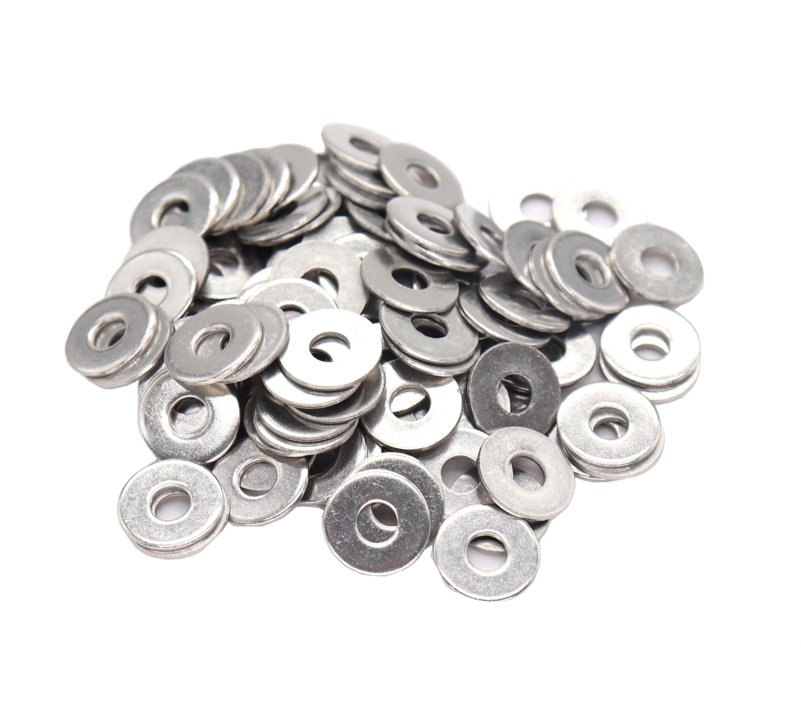 100pcs M3 Flat Washers(OD=12mm, 1.0mm Thickness), 304 Stainless Steel / 18-8,...