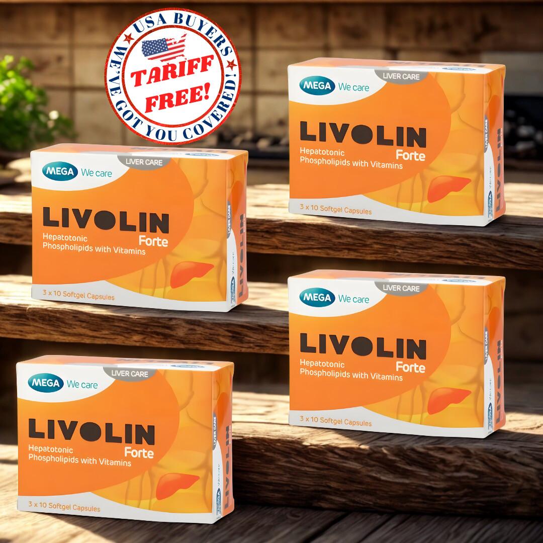 4 Boxes X Livolin Forte (50'S) Protect The Liver From Viral, Alcoholic And Drug