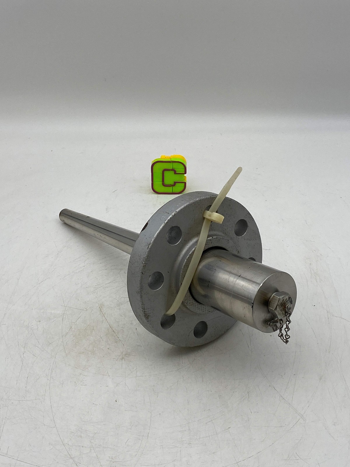 Sandelius TXE/TXW-6295-4 Thermowell, 10" Tapered Shank, 7" Backing Flange (New)