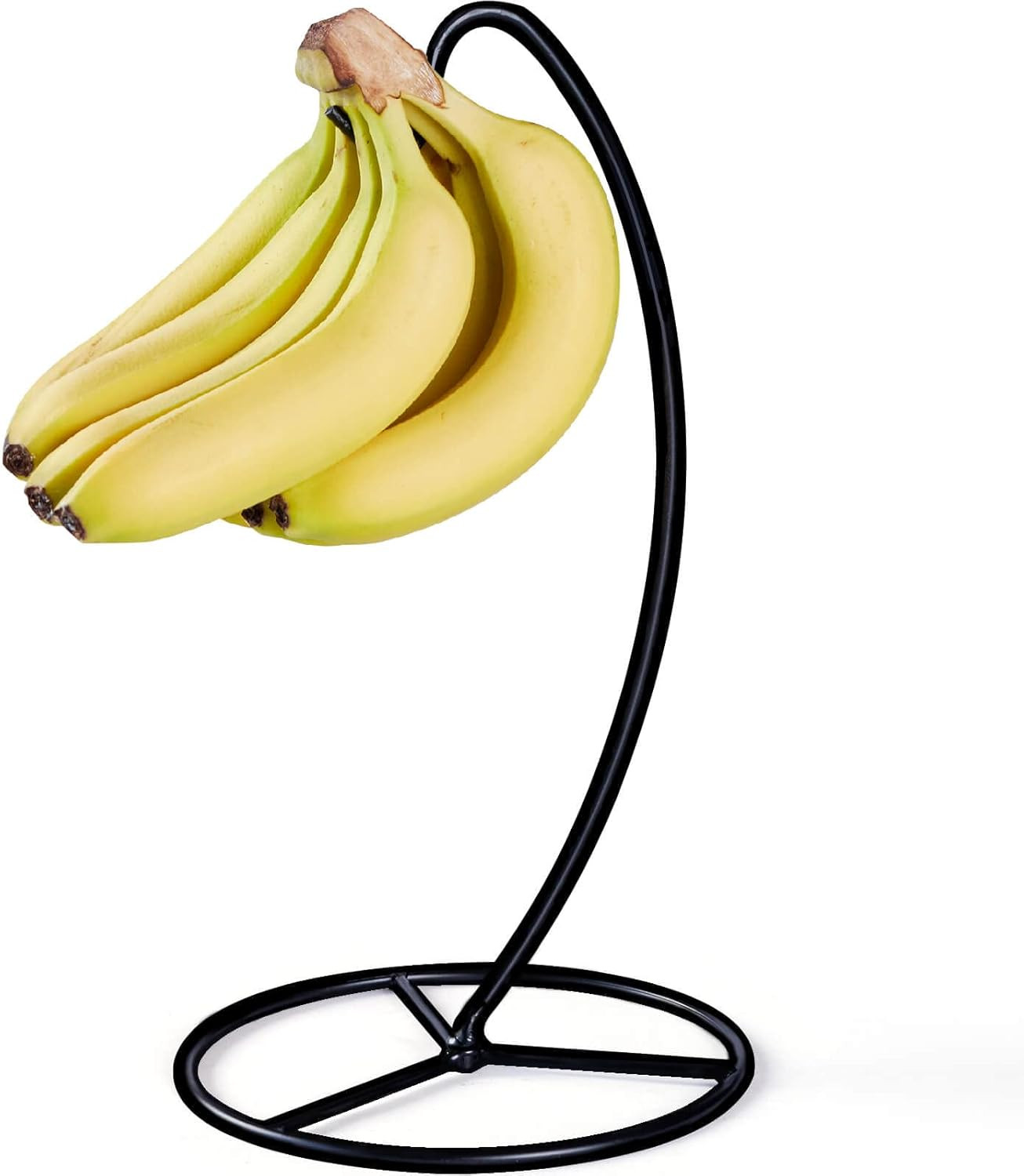 Banana Holder Stand, Banana Hanger Stand Black, Metal Bananas Tree Hanger to Kee