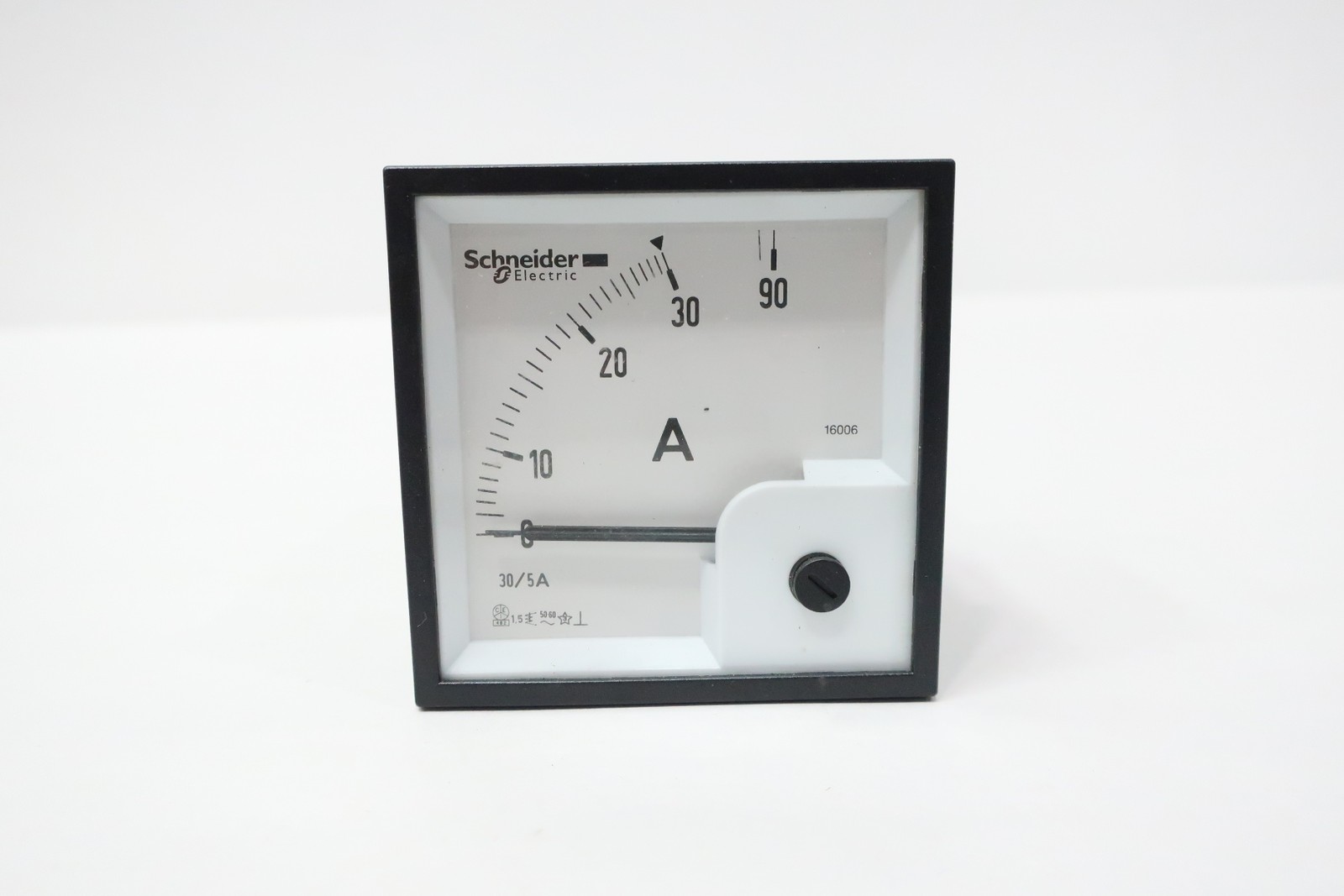 Schneider 16003 Ammeter 0-90a Amp