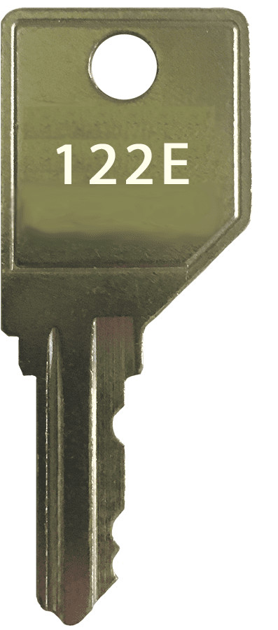 HON 122E File Cabinet, Desk, Cubicle, Mobile Pedestal Replacement Key