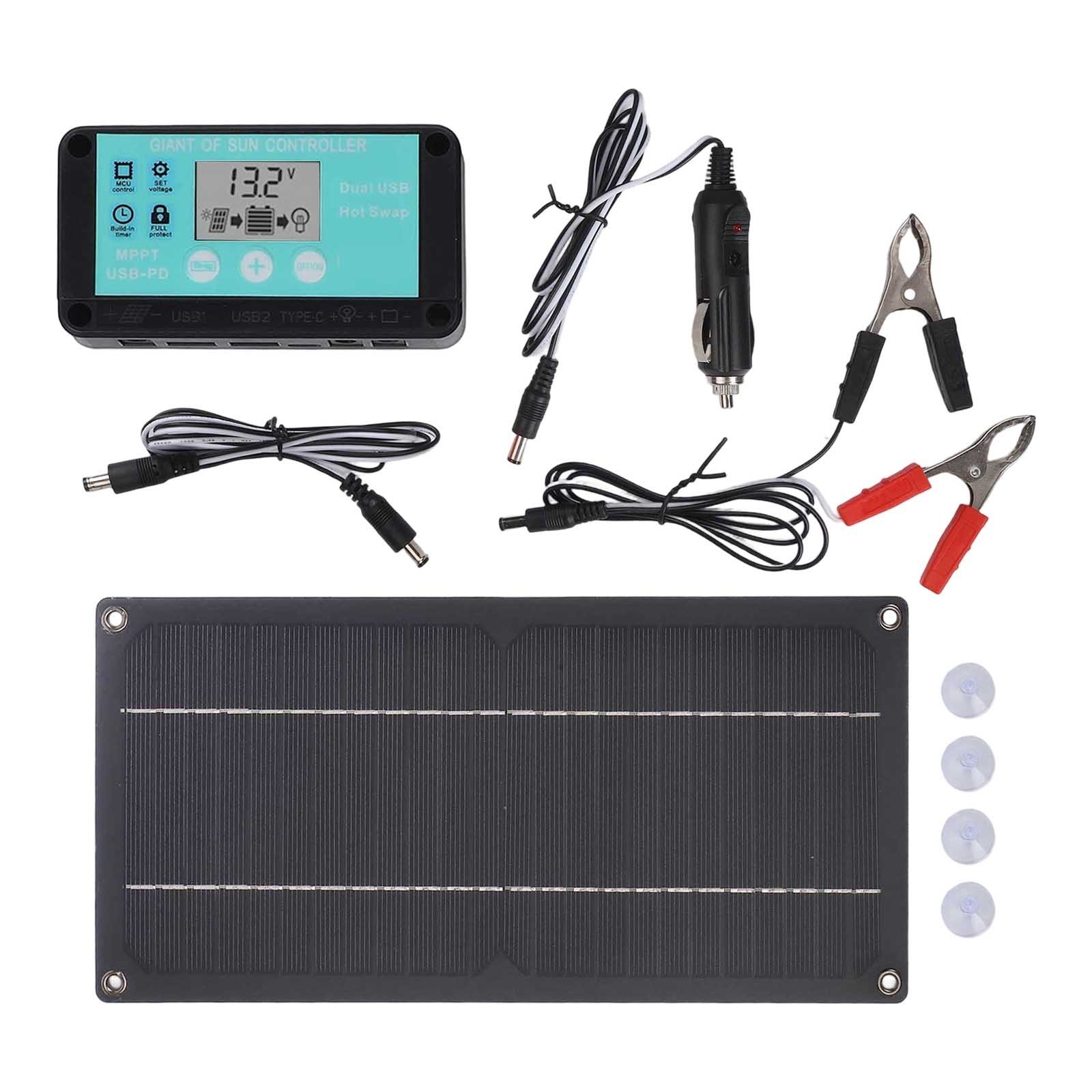 600W Solar Panel Kit with 100A Controller for RV Camping and Off Grid Use