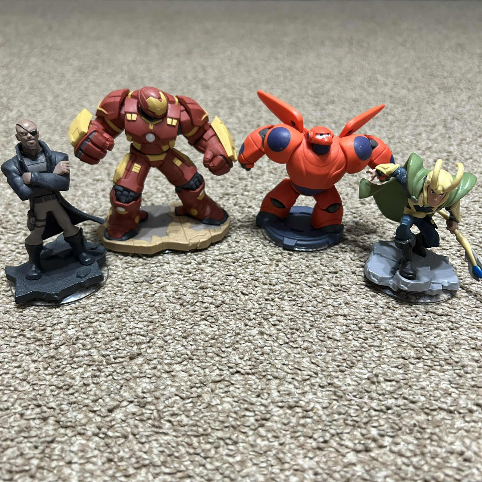 4 DISNEY INFINITY Big Hero Figures