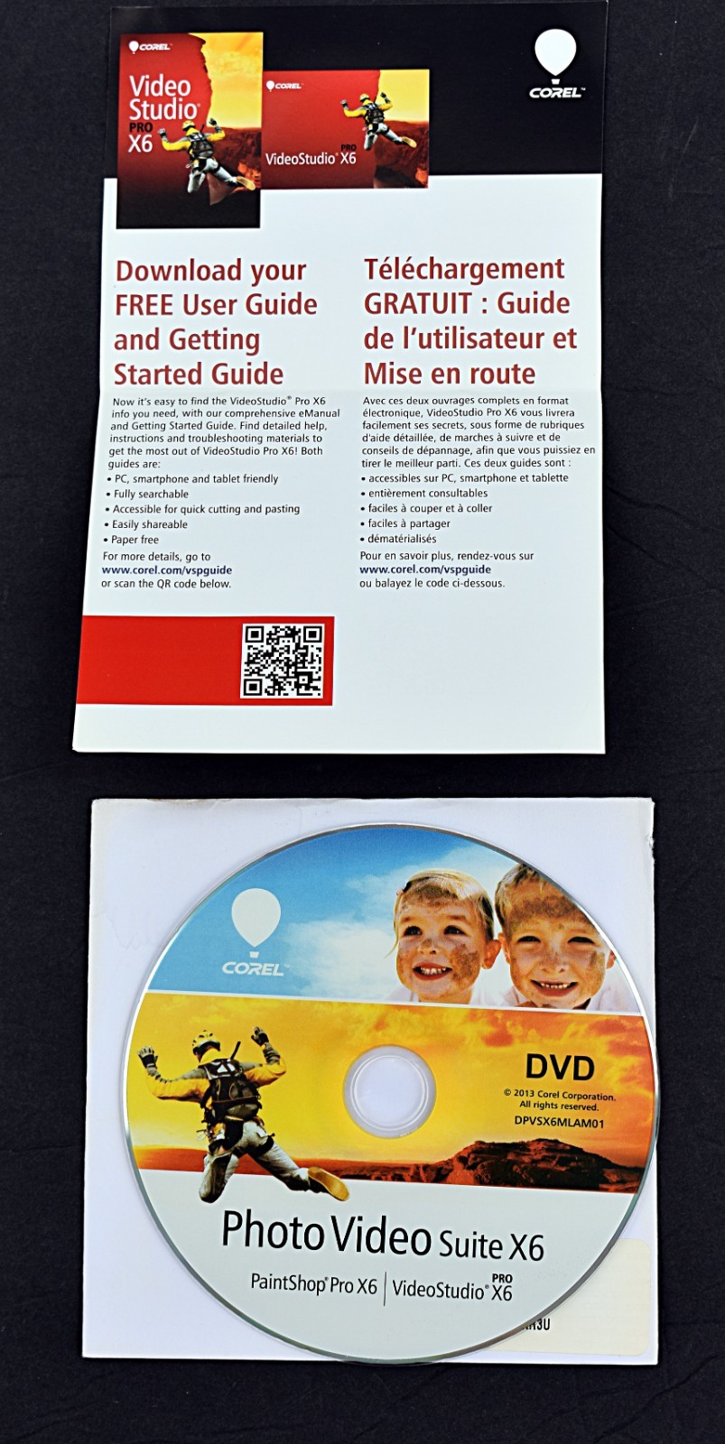 COREL DVD Photo Video Suite X6 Software with Serial Numbers – Tested for Install