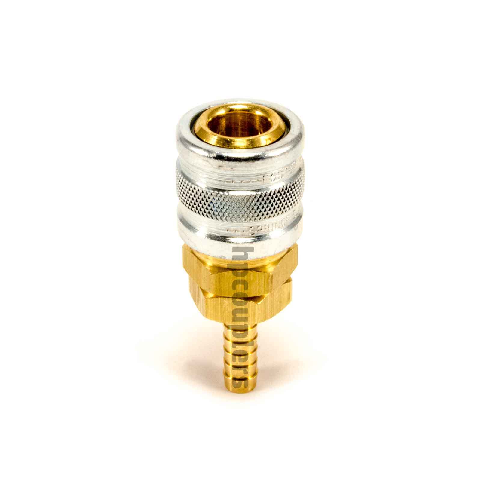 Foster 3653 - 5/16" ID Hose Barb 1/4" Industrial Coupler Brass Air Fitting M