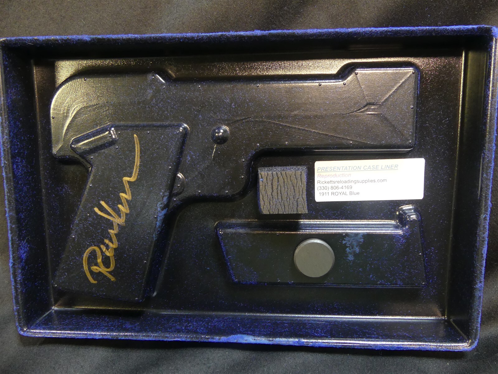 NEW PRODUCT Smith & Wesson Presentation Case Liner set for 1911 Semi Auto