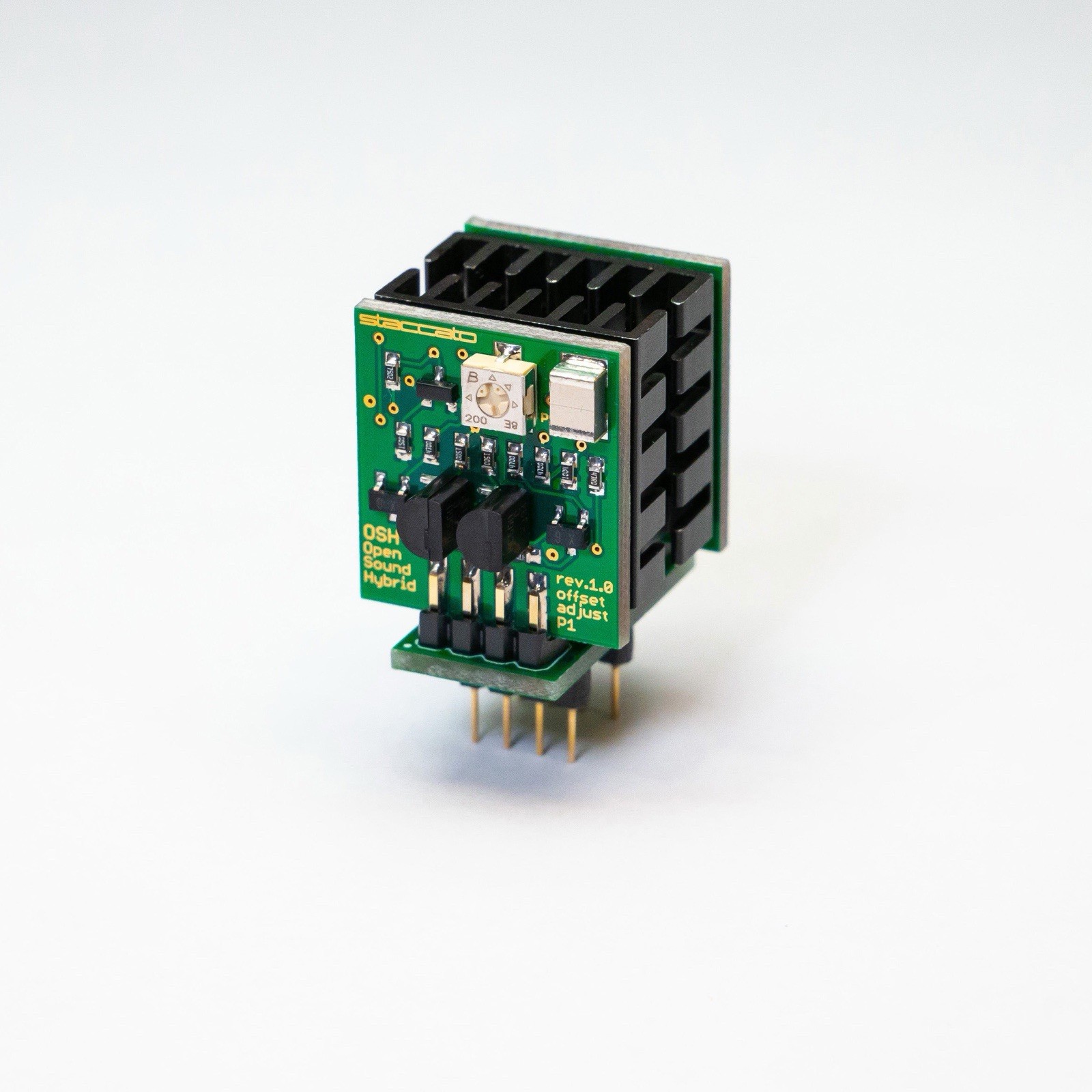 Discrete Opamp Dual Staccato OSH-DHb (Open Sound Hybrid)