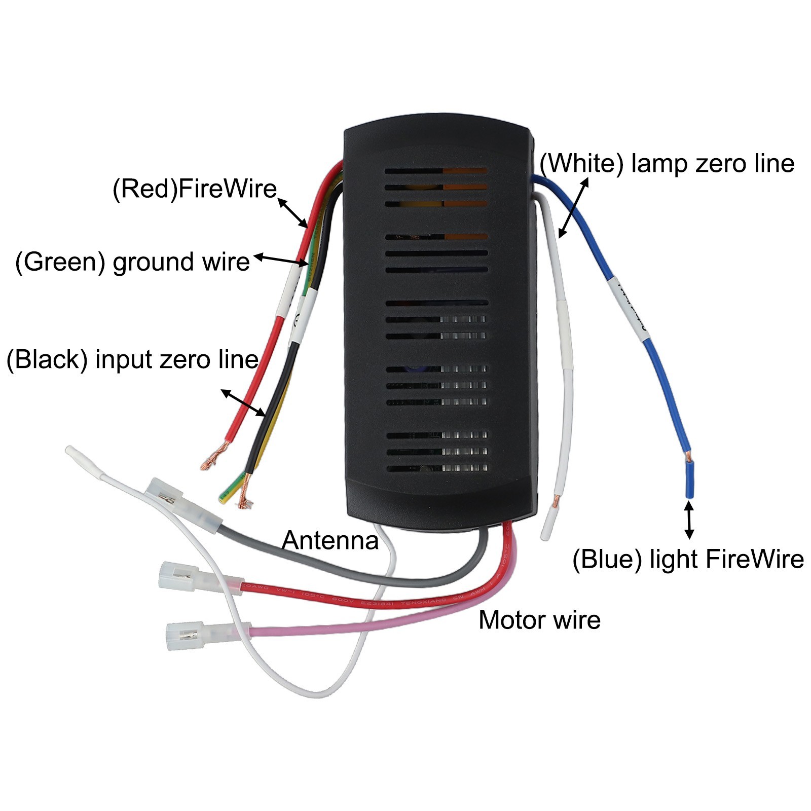 Easily Operated Ceiling Fan Remote Controller Perfect for Any Environment