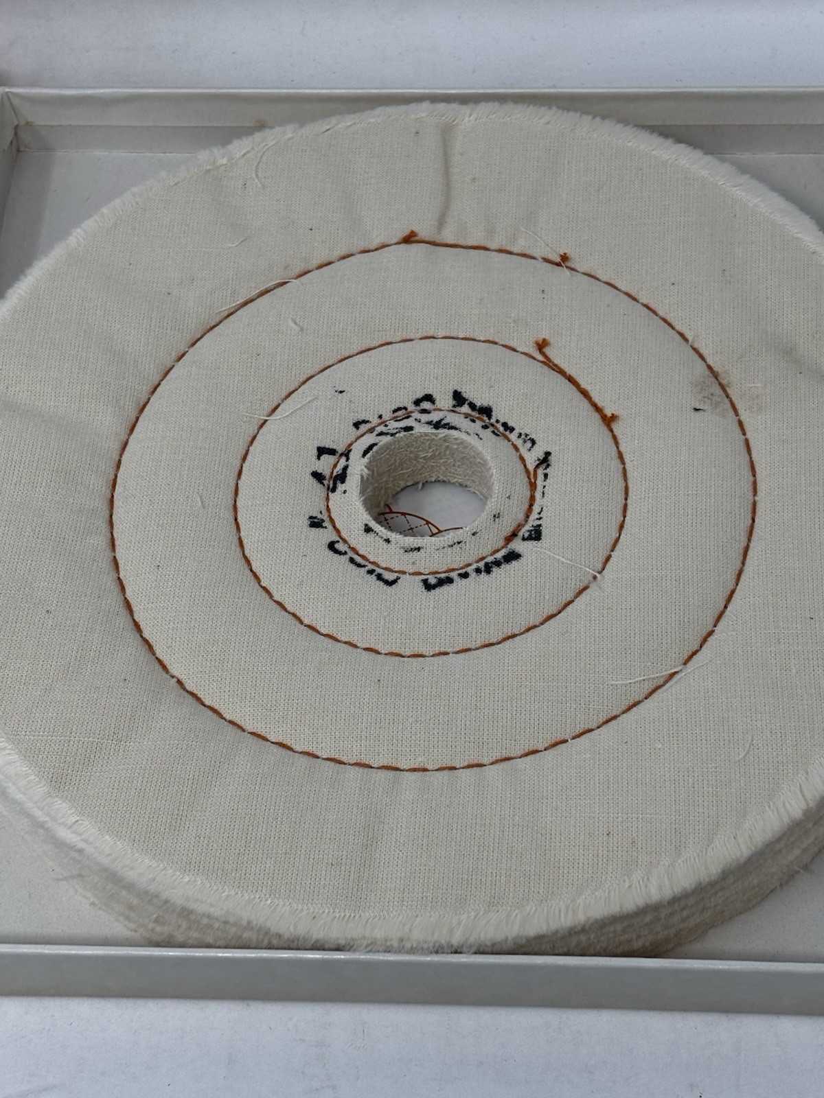 Divine Dico Buffer Pads No. 41 Cushion Sewed 8 in diameter x 3/4 " NIB-open USA