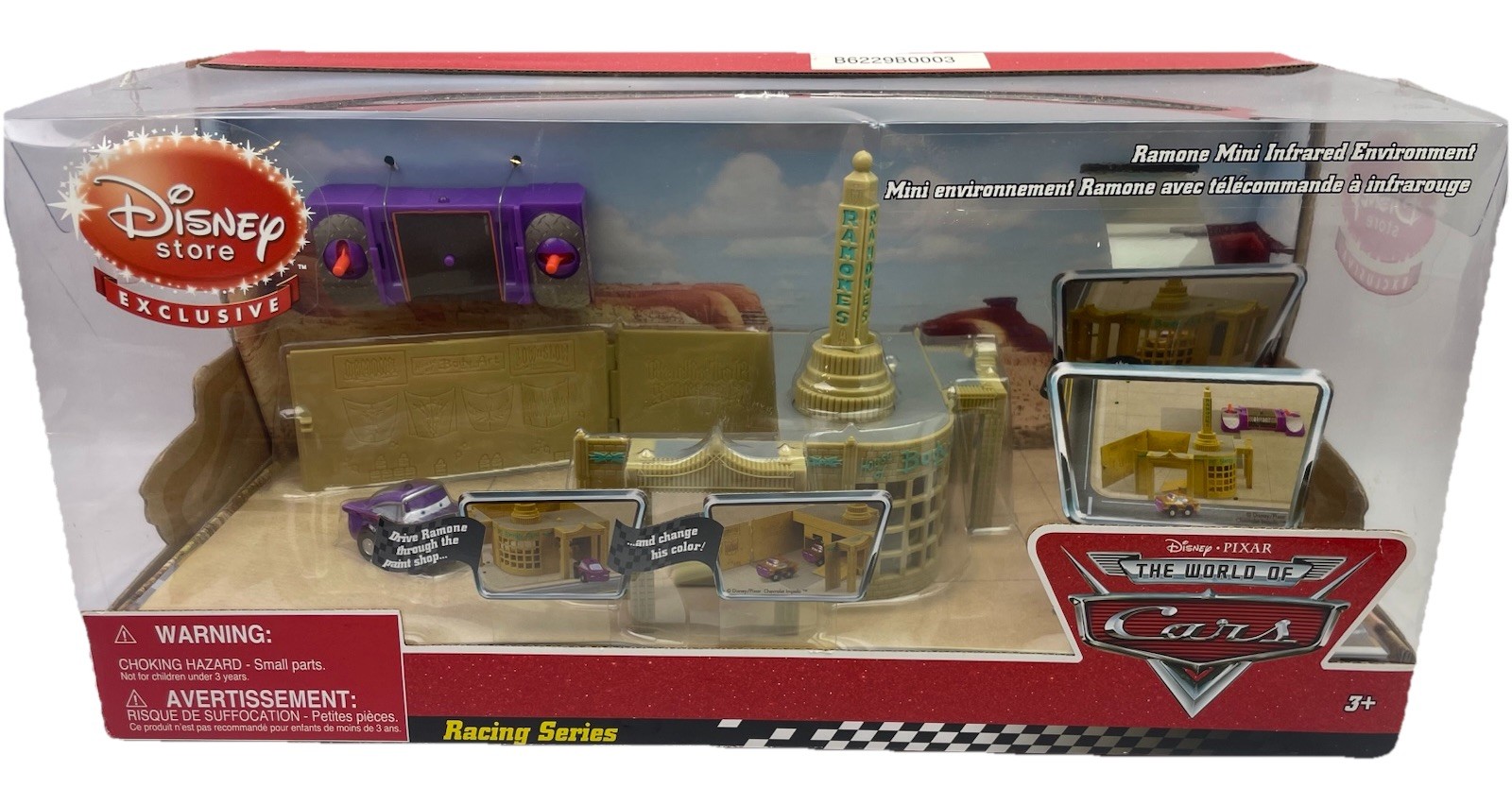 ⭐ Disney Pixar The World of Cars Racing Series Ramone Mini Remote R/C Playset ⭐