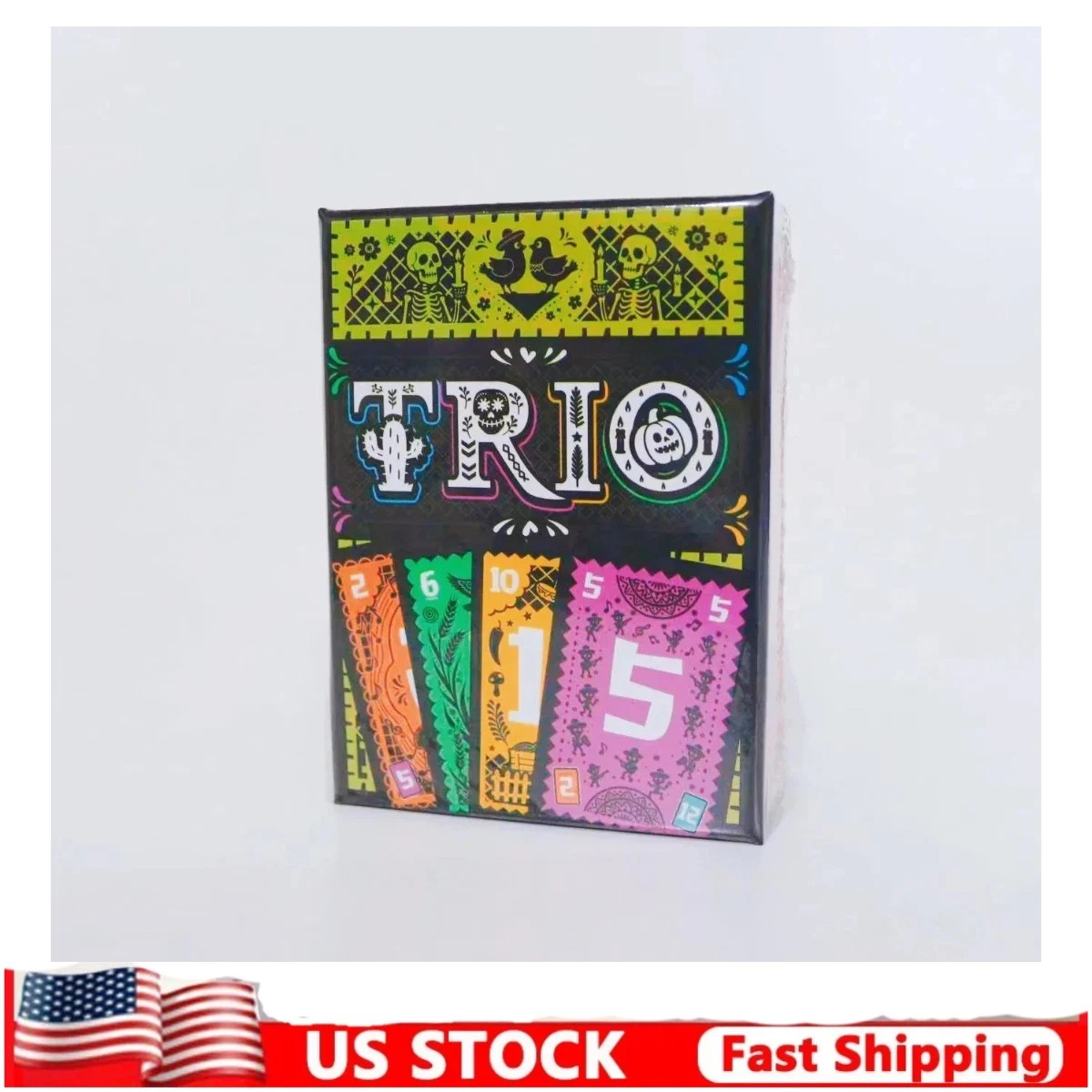 Trio Family Card Game Strategy Fun 3–6 Players Ages 8+ 2026 Game of the Year