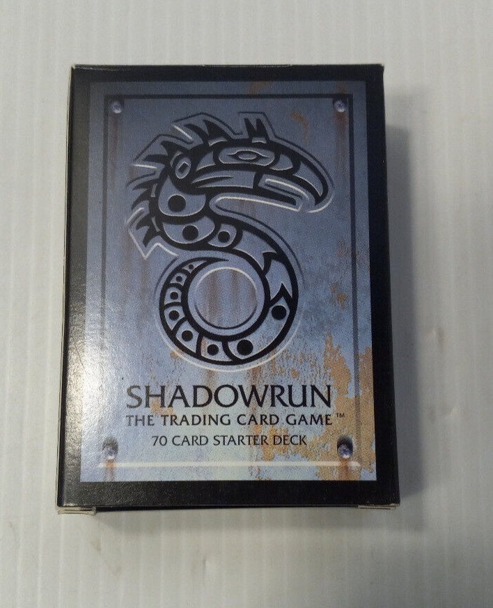 Shadowrun Trading Card Game Limited Edition Starter Deck Pre-Owned Unplayed 1997