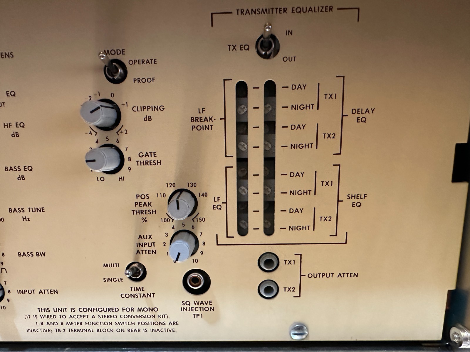 Orban Optimod-AM 9100B Audio Processor 9100B1/U10