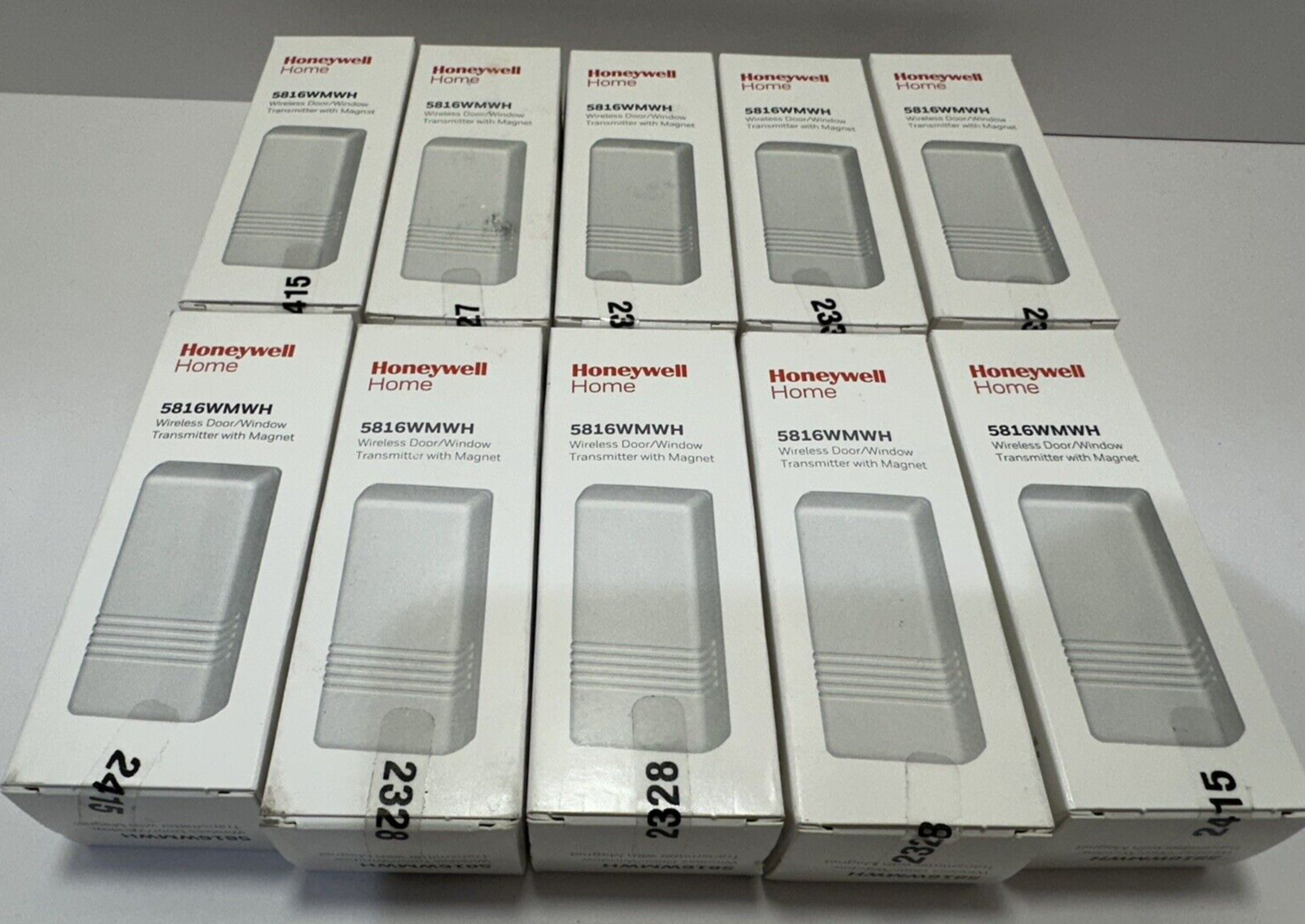 Lot Of 10 x  Honeywell Residio 5816WMWH Wireless Door Window Transmitters Sensor