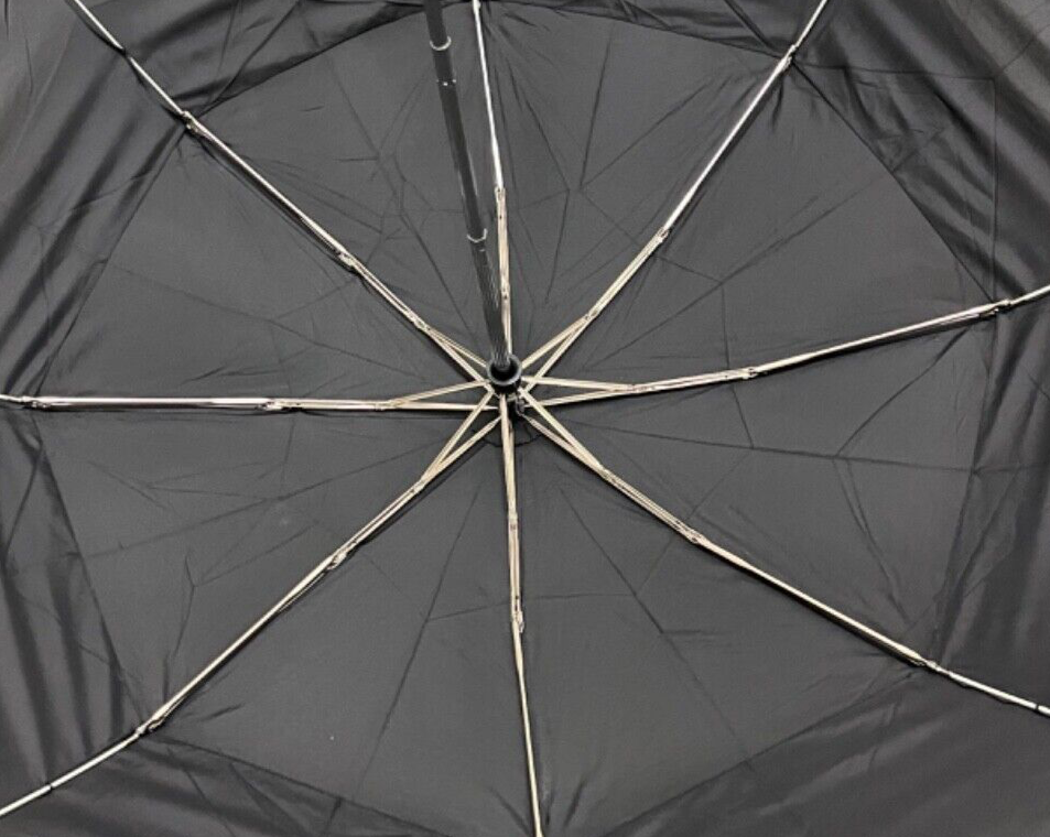 Samsonite Auto Open Vented Wind Resistant Compact Umbrella Black