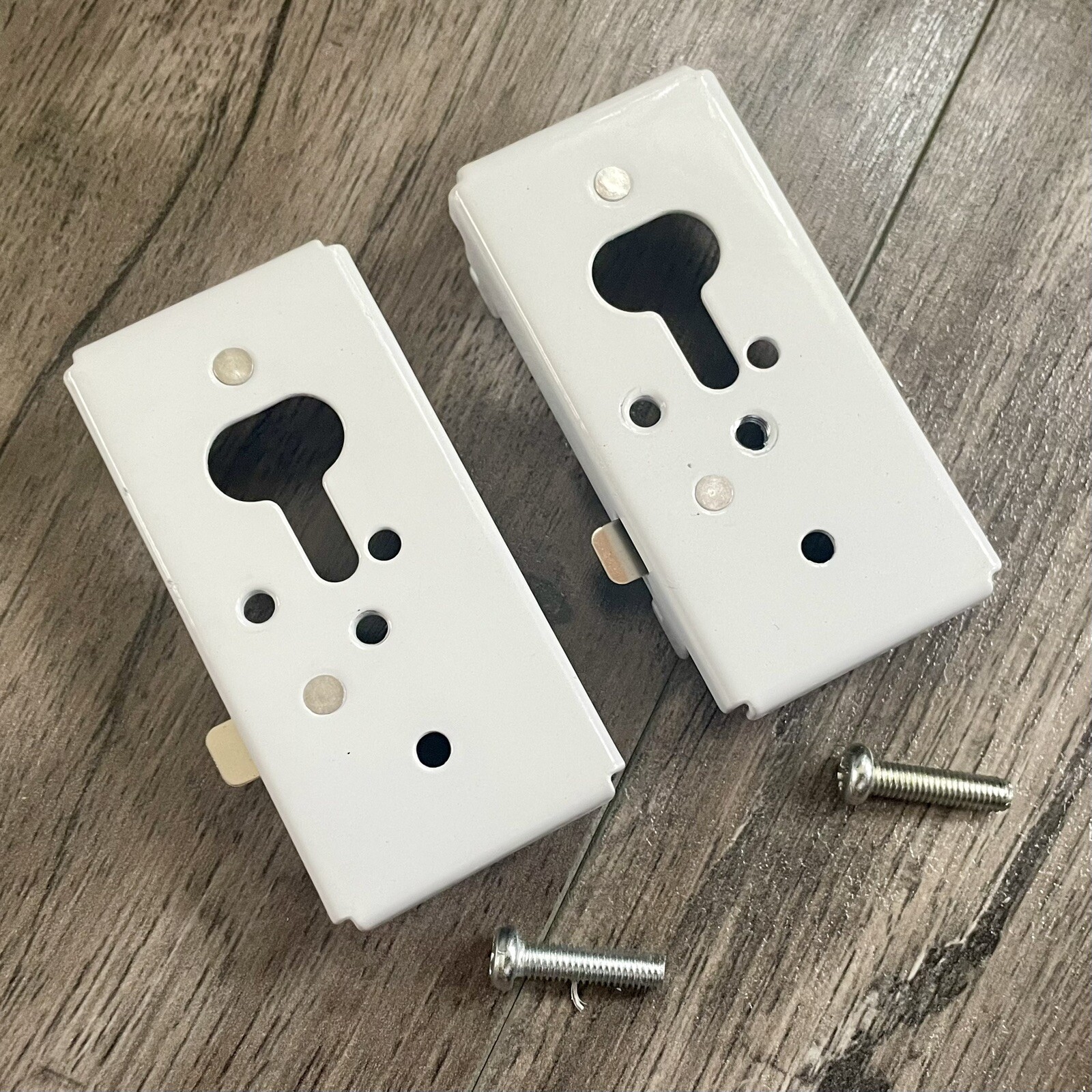 2 New Bose SlideConnect WB-50 Wall Brackets WB50 - White (aka UB20-II / UB-20)