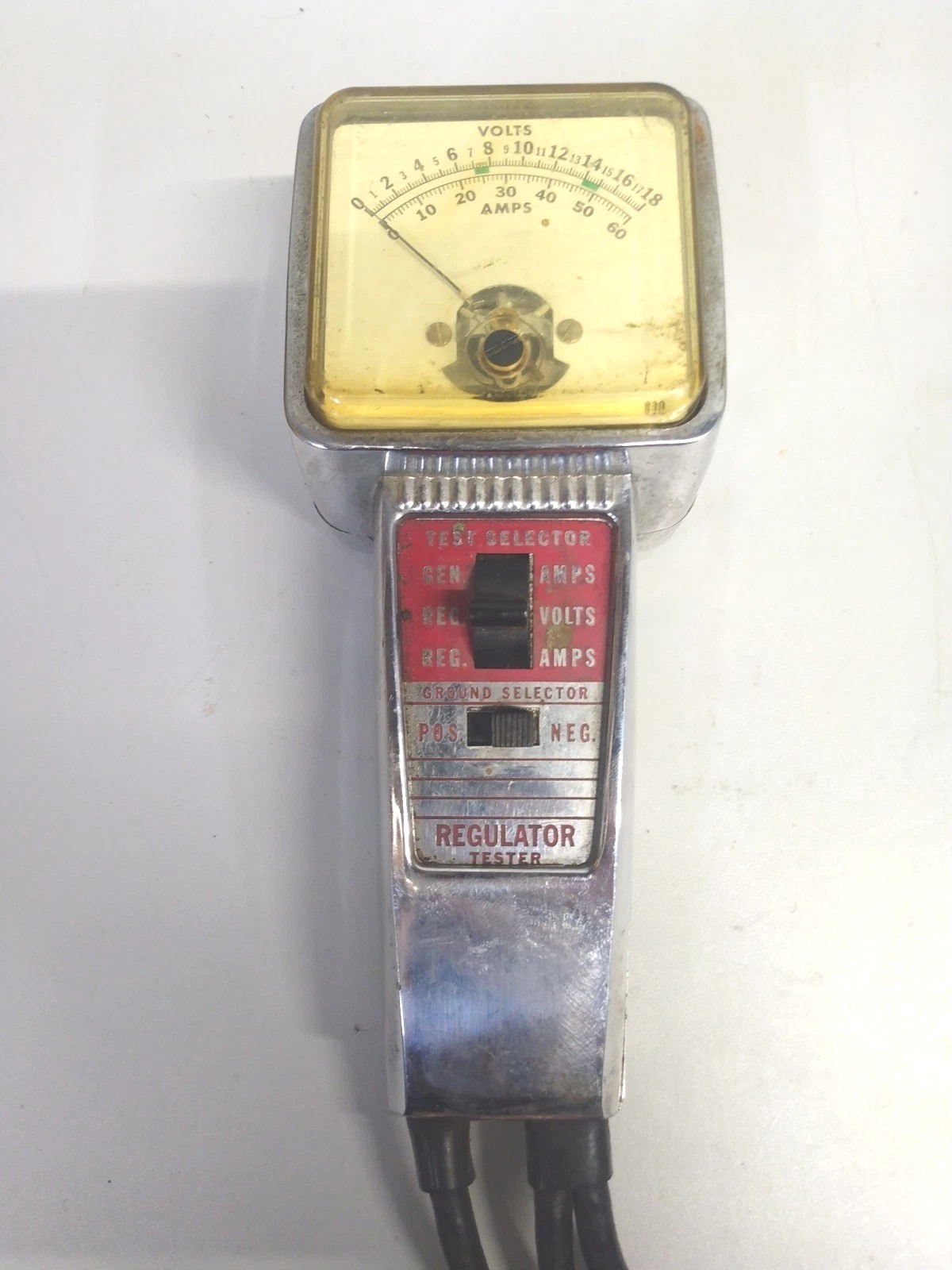 Vtg Kal-Equip Regulator Volt/Amp Tester T-141 Made In USA