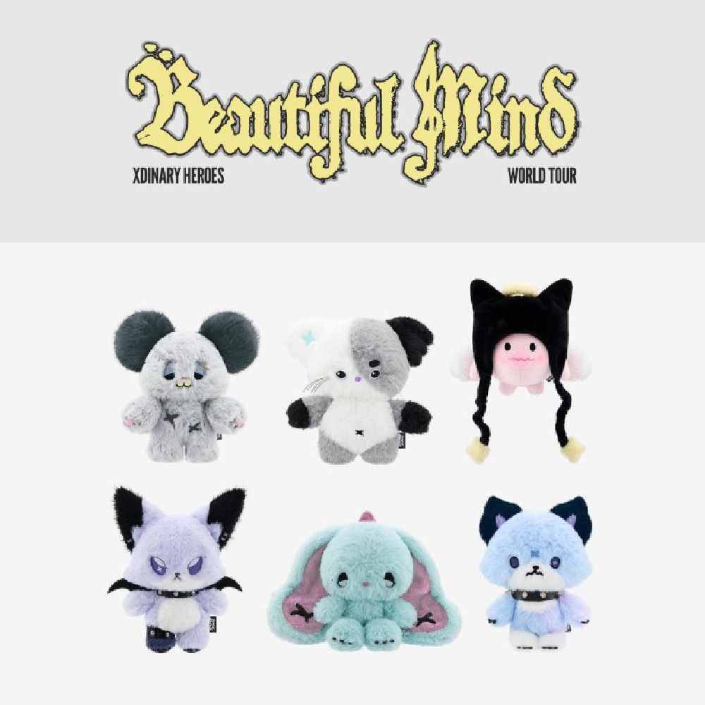 Xdinary Heroes Xdinary Monsters Plush Original ver. Official K-POP Goods