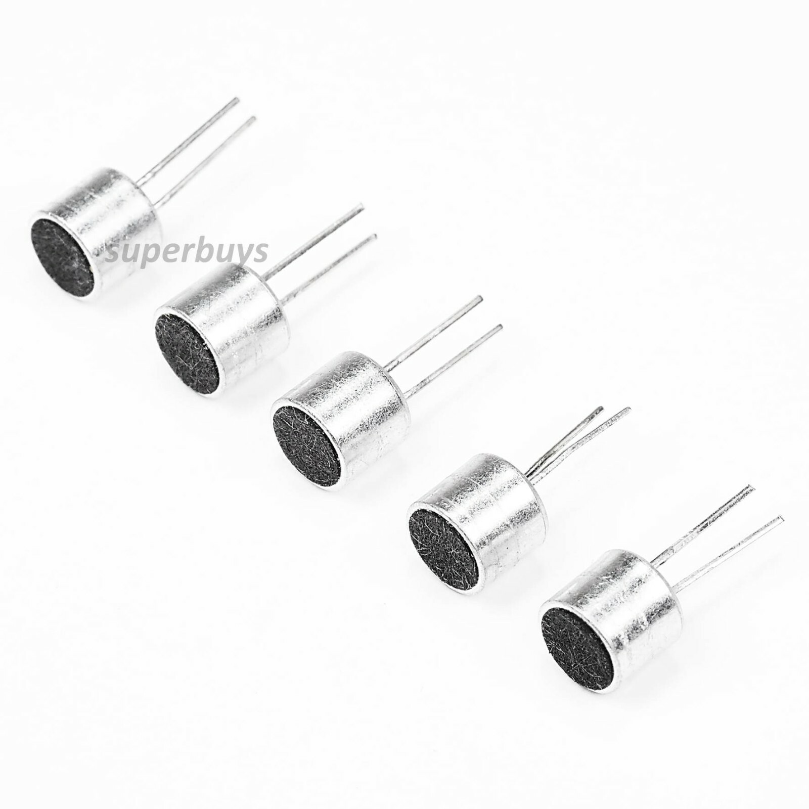 5pcs 6mm Electret Condenser Microphone Capsule MIC Cartridge Omni Directional