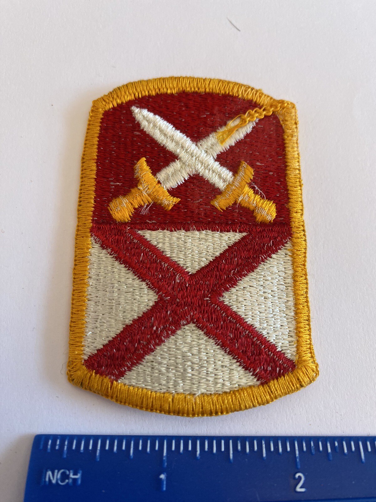 US Army 167th Support Command Patch Full Color Patch Sustainment INV5538