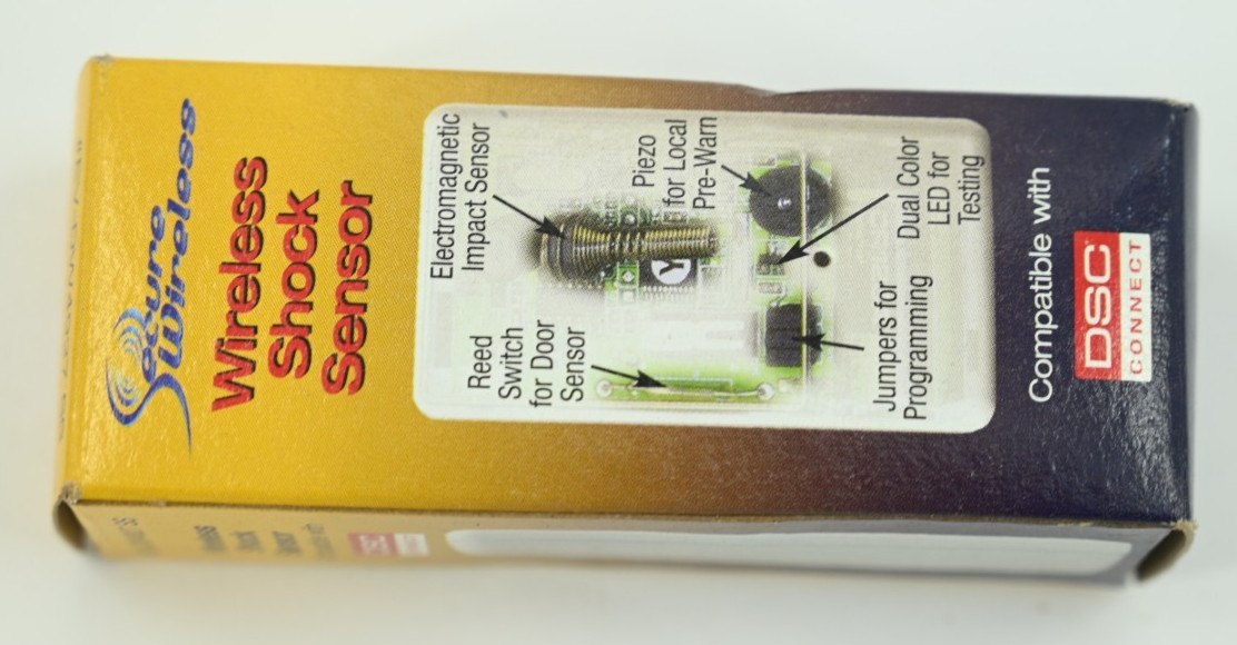 DSC Wireless Shock Sensor EV-DW4927 SS New in Box