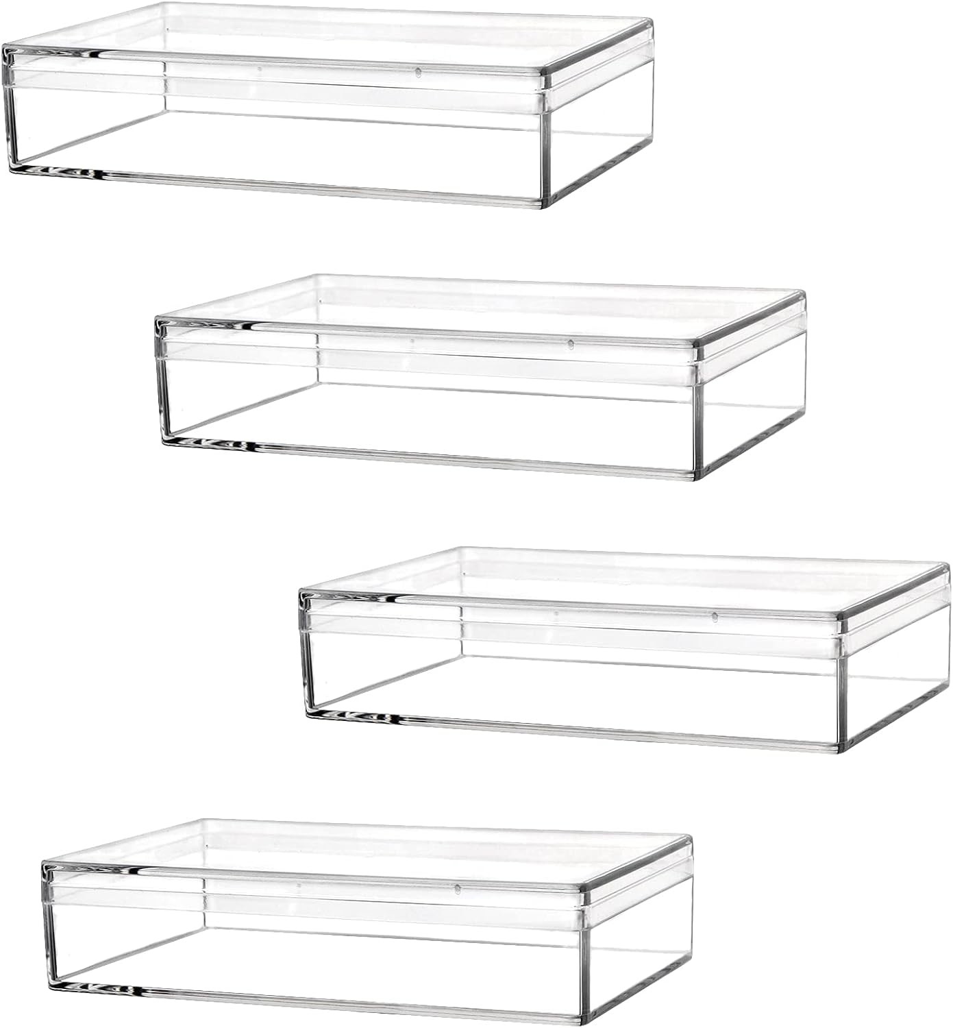 Transparent acrylic box, transparent acrylic plastic square candy box