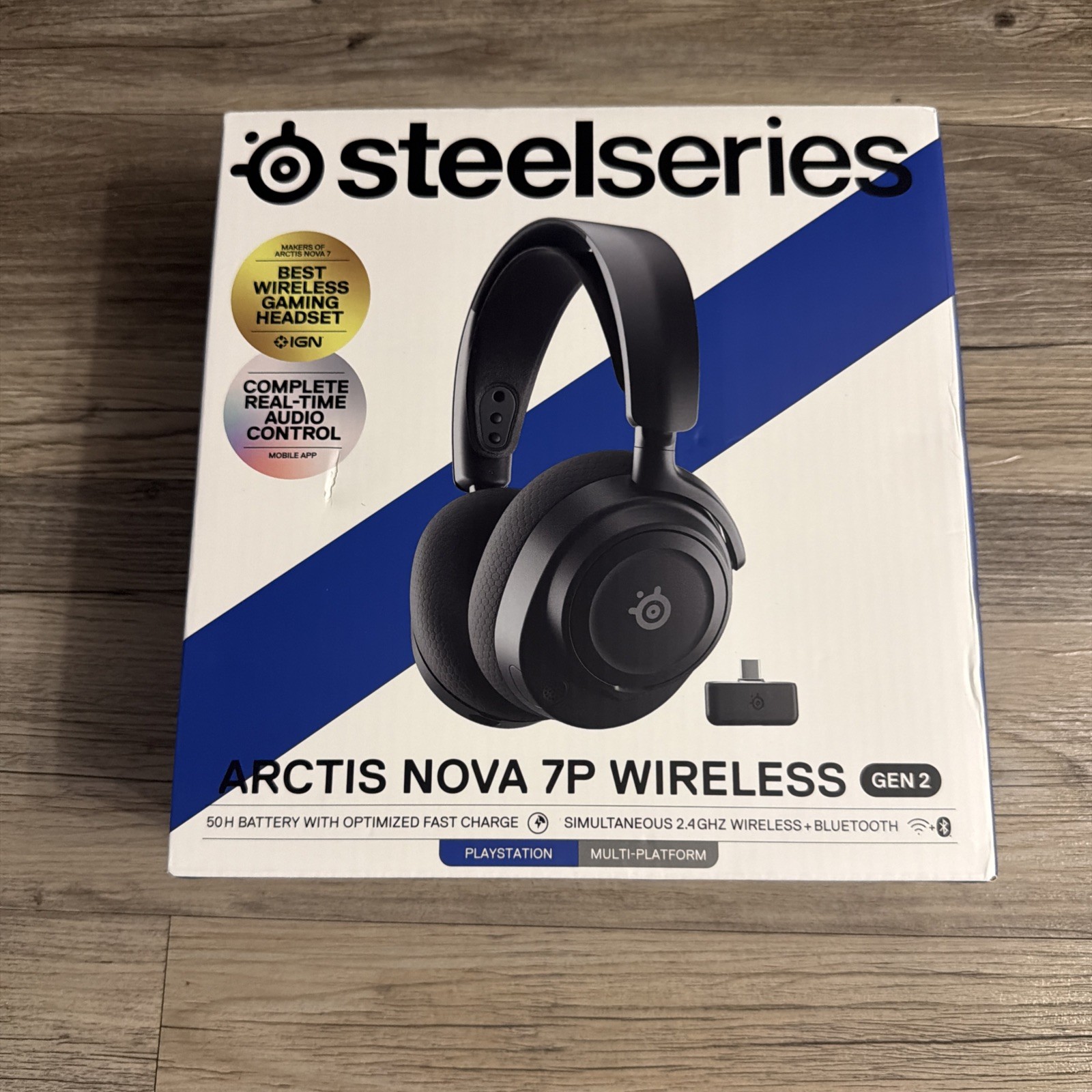 SteelSeries - Arctis Nova 7P Gen 2 Wireless Over-The-Ear Multi Gaming Headset...