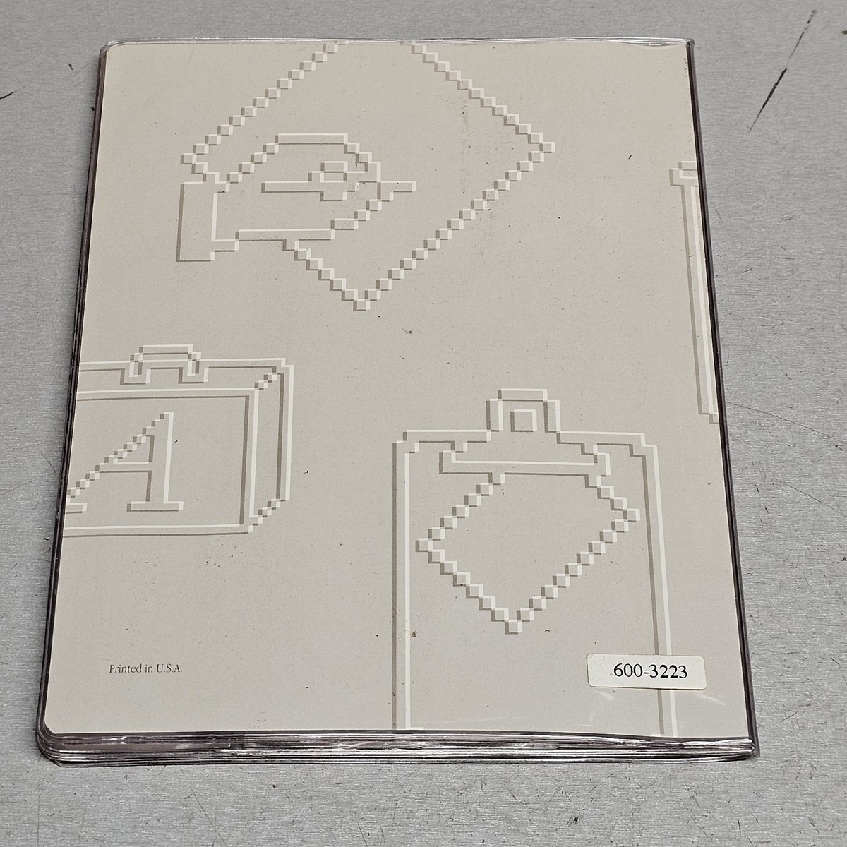 Apple Macintosh Compact Discs CD-ROM Storage Binder Case Vintage