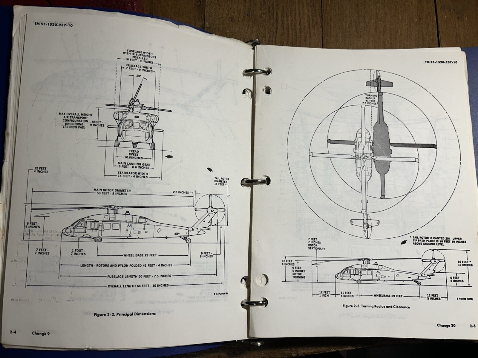 1979 Technical & Operator's Manual for UH-60A Helicopter