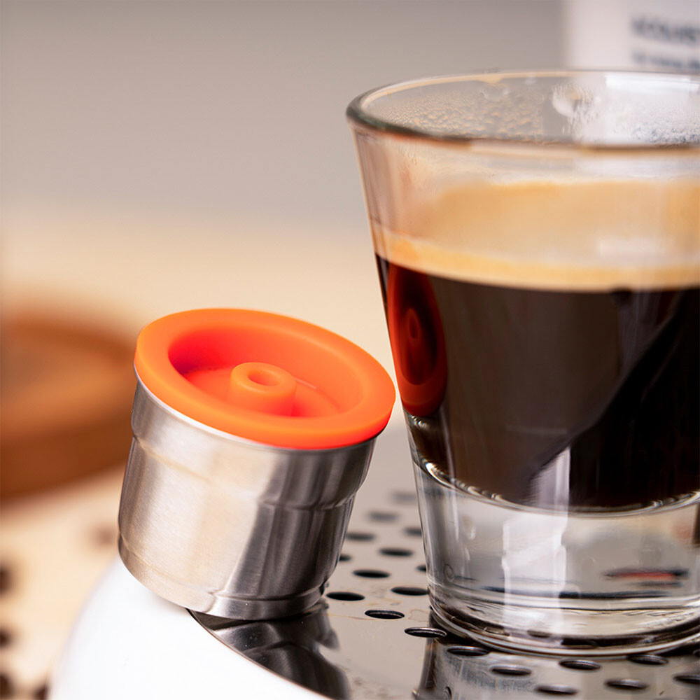Stainless Steel Reusable Capsule Shell Coffee Pods Kit For Illy Coffee Machine
