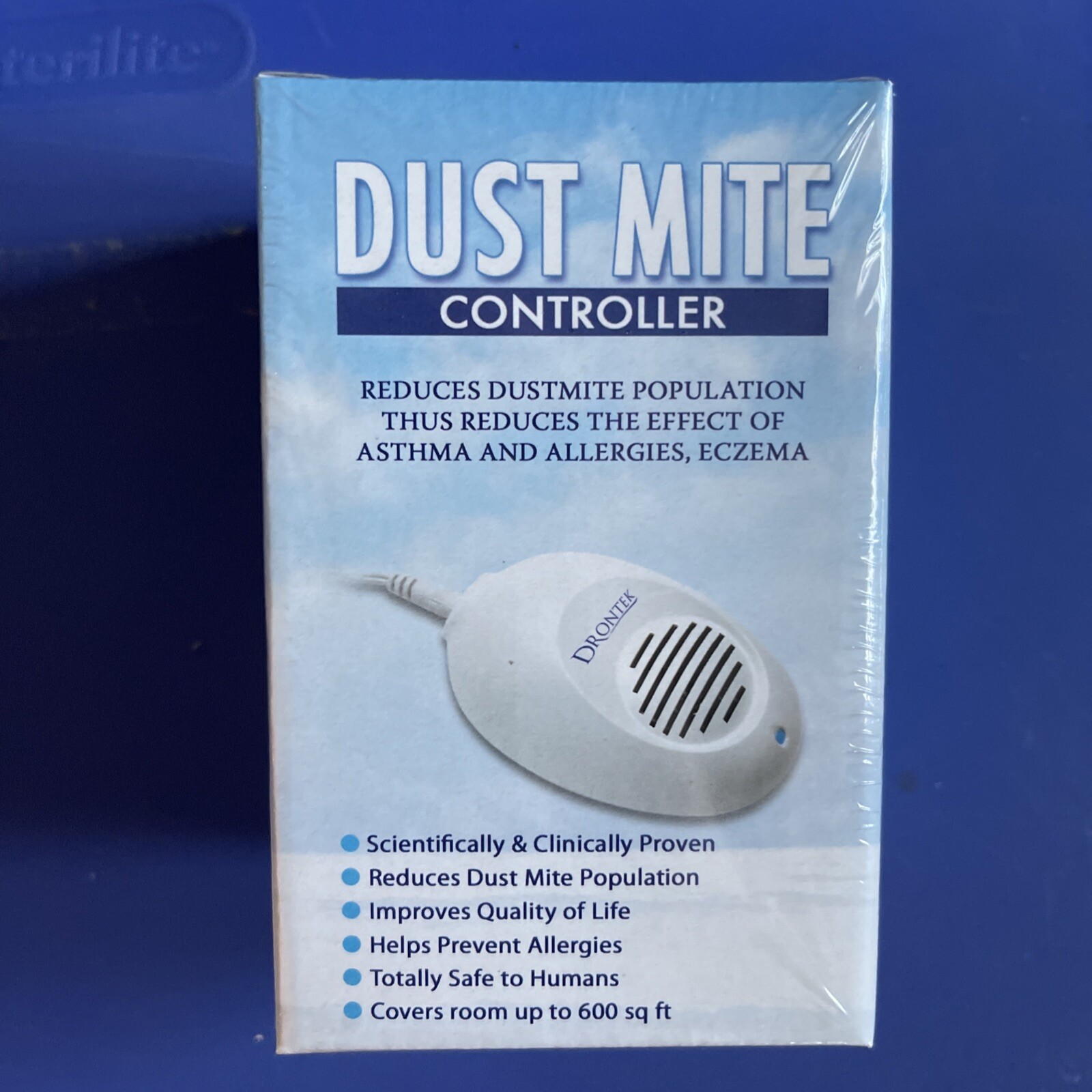 Dust Mite Controller By Drontek. Reduces Effect Of Asthma And Allergies Eczema