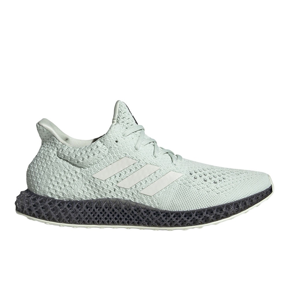 adidas 4D Futurecraft Running  Mens Green Sneakers Athletic Shoes GX6603