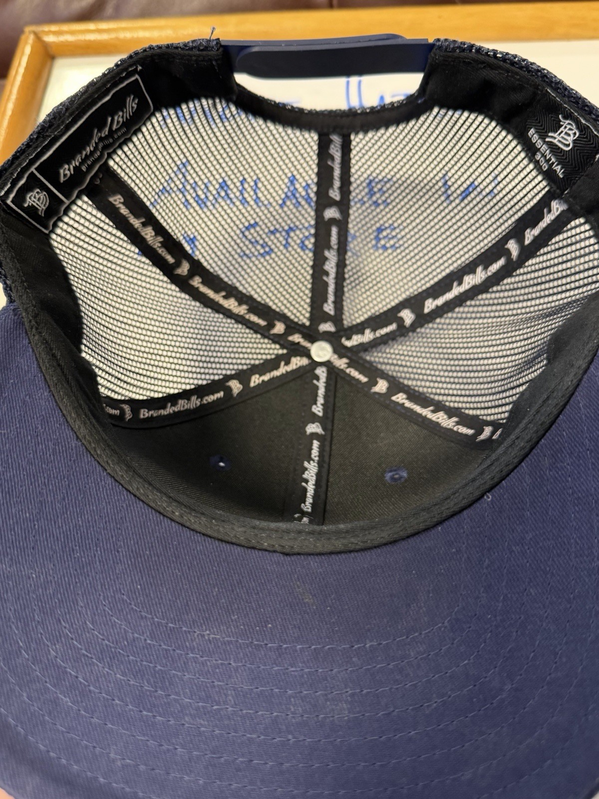 Hidden Creek Dormie Network NJ BRANDED BILLS navy Golf Hat
