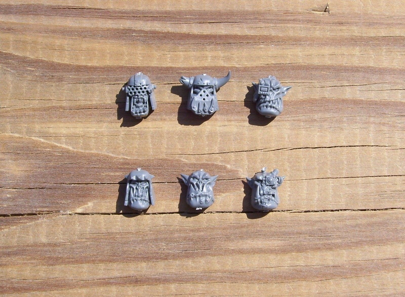40K Orks Meganobz Heads Bits 6 Bitz