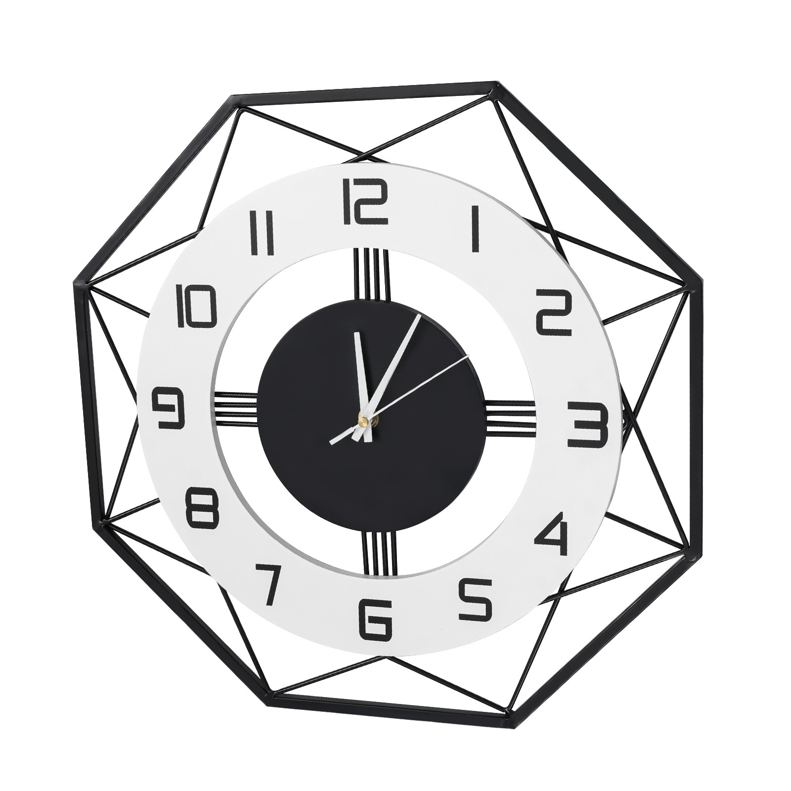 Modern Wall Clock, Decorative Wall Clock, Wall Clock for Home 43X43CM