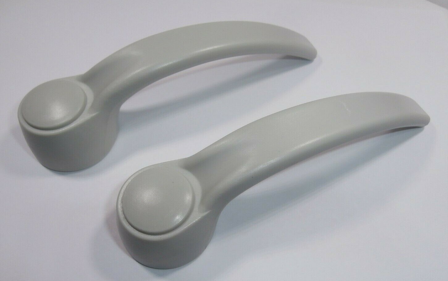 1968-1979 VW BUS T2 INNER DOOR HANDLE SET GREY W/ CAP LEFT AND RIGHT PAIR