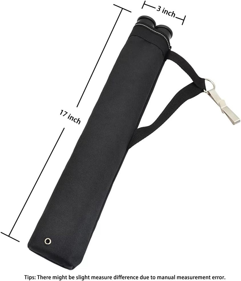 AF 17" Dual Tube Hip Quiver Archery Arrow Bag Holds 18 Arrows Outdoor Shooting