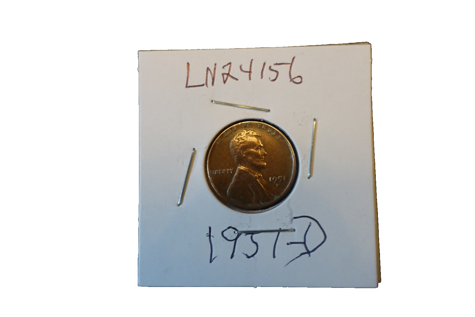 1951-D 1 cent Lincoln  Penny