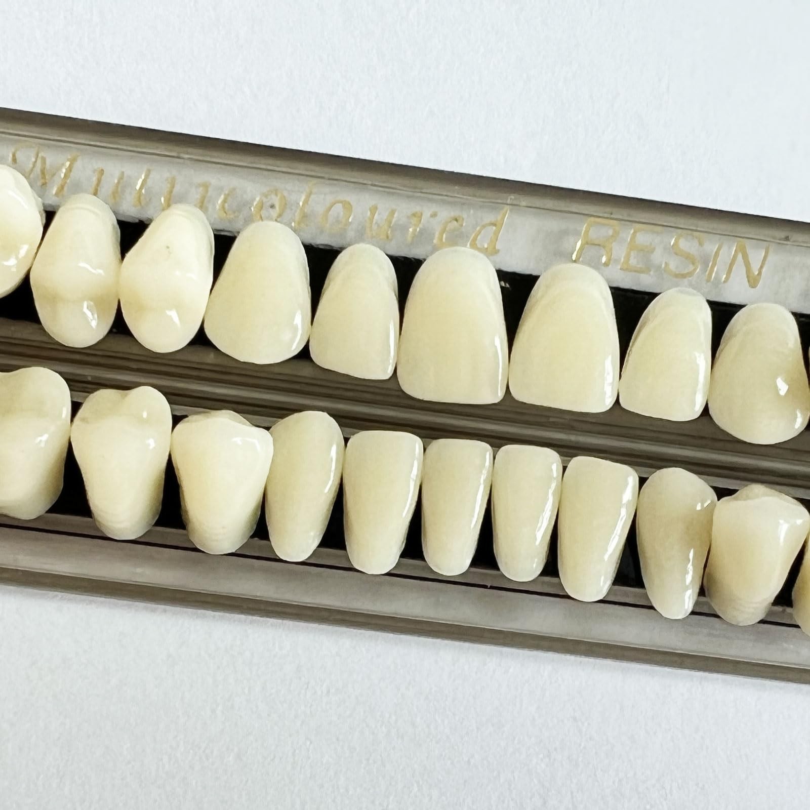 56 Pieces False Teeth Acrylic Resin Denture Tooth, Tooth 23 A2