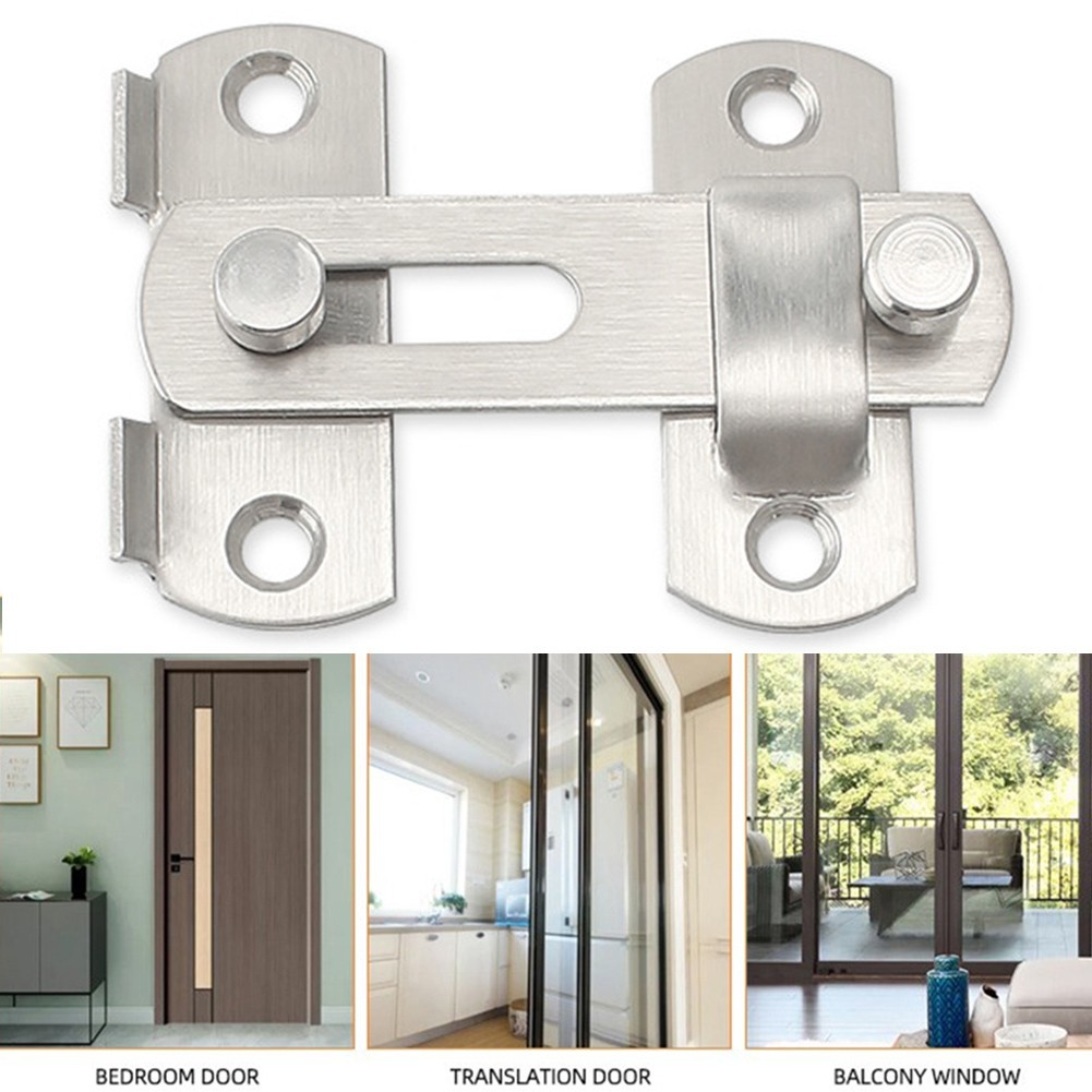 Cabinet Door Latch Screw-on Type Fixing Childproof Classic Design Home Security