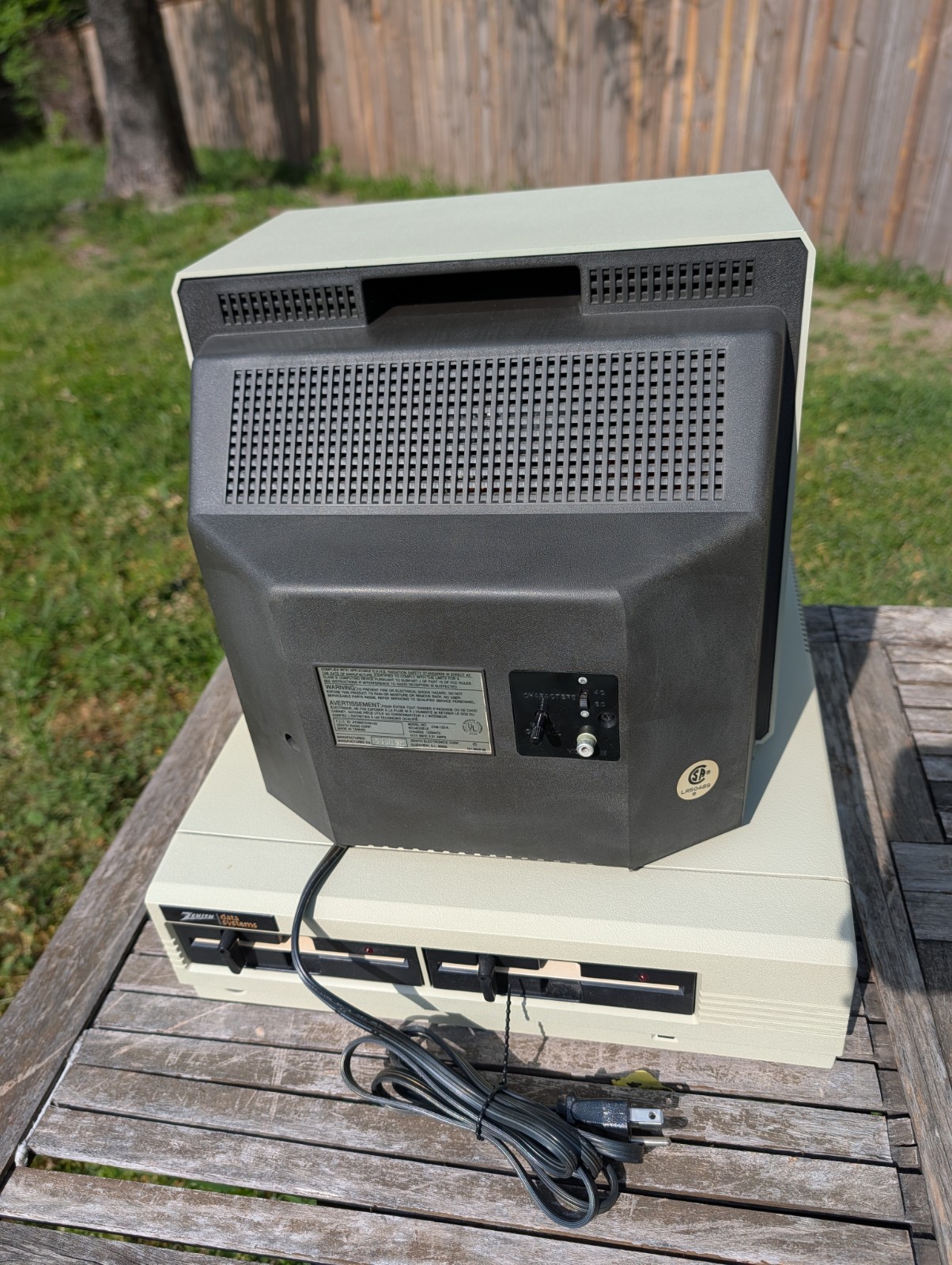 Zenith Data Systems Computer PC DOS ZF-148-42,ZVM-122 A,Original Packaging+