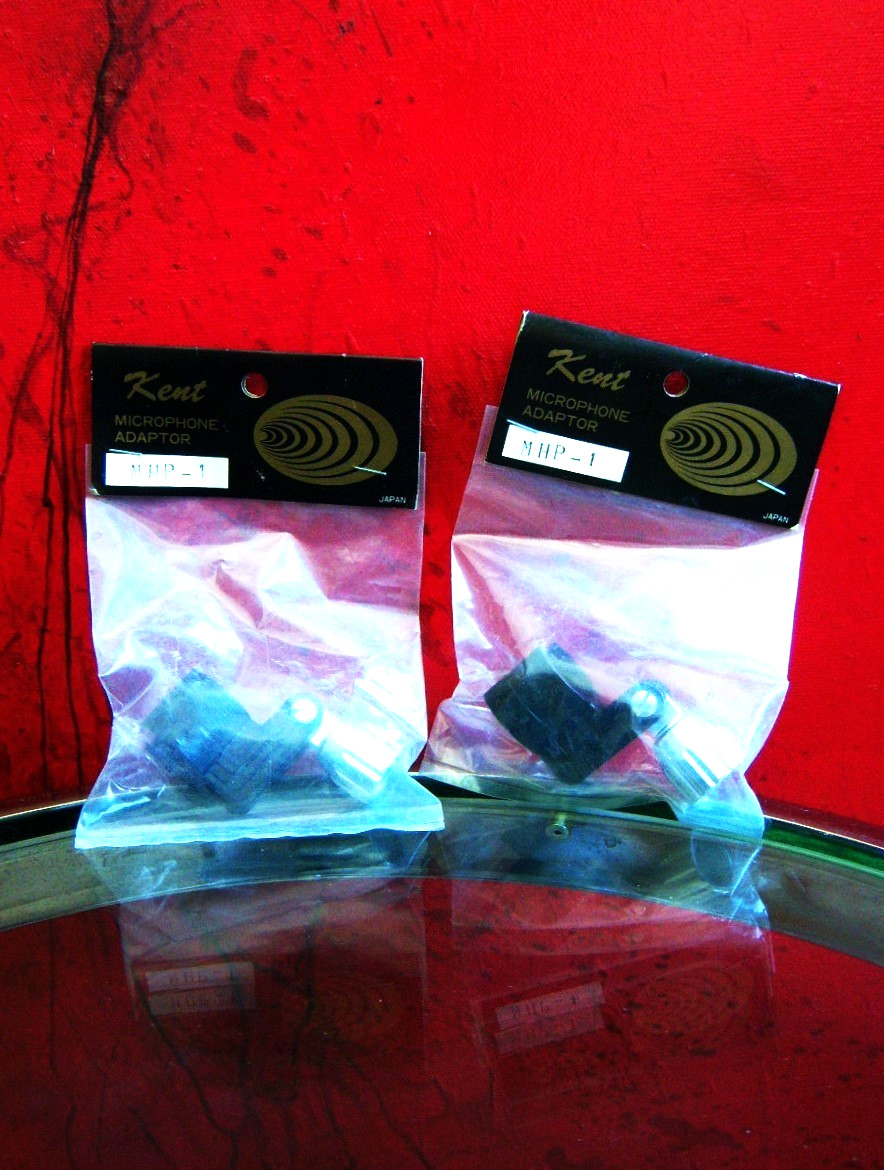 Lot of 2 vintage Kent MHP-1 microphone clips for Shure Electro Voice AKG ETC # 4