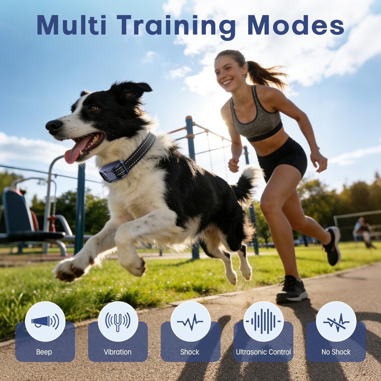 Dog Training Collar with Remote, 4200FT Shock Collar for Dogs, 2-in-1 Remote ...