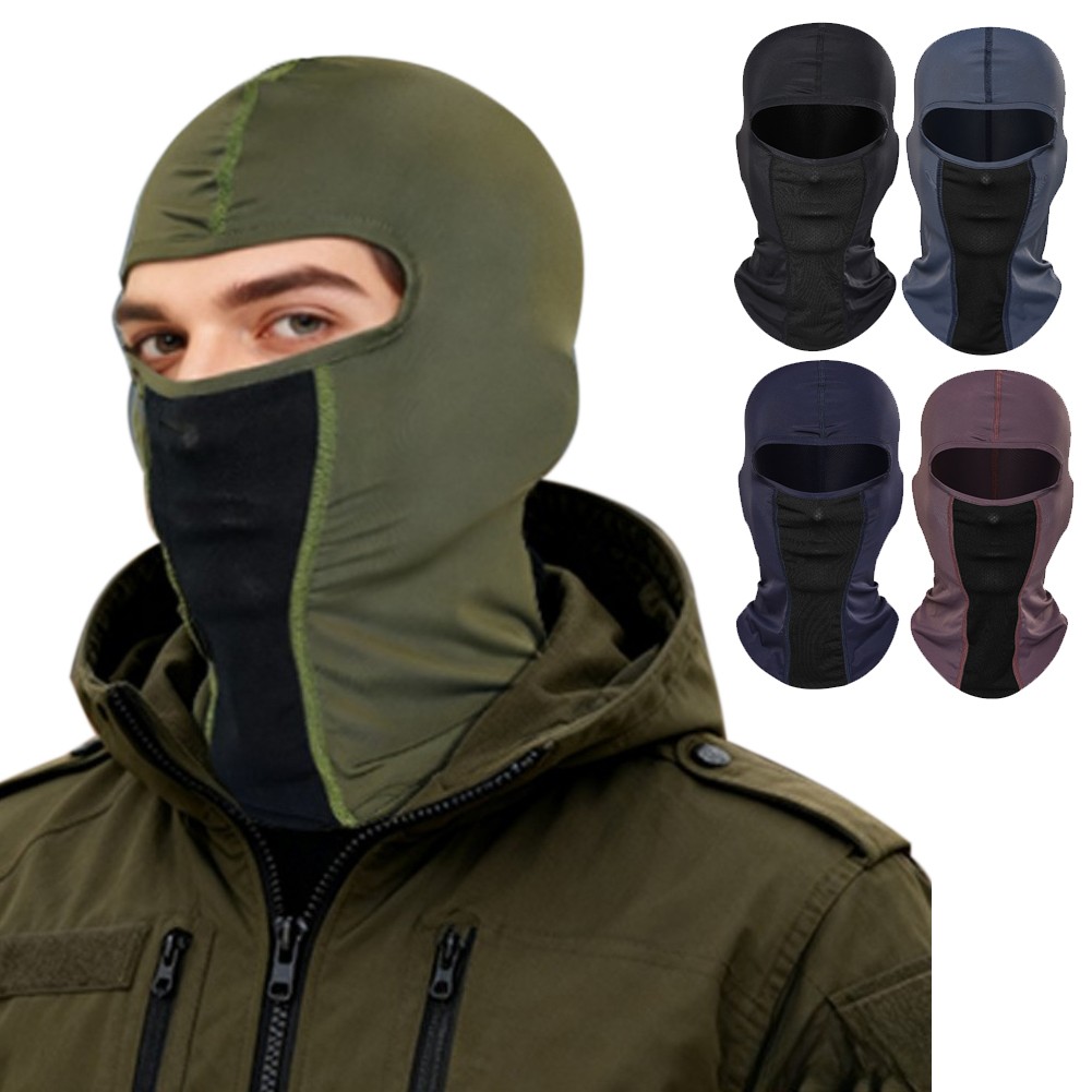 Balaclava Face Mask for Men Women UV Protection Ski Sun Hood Tactical Full Masks