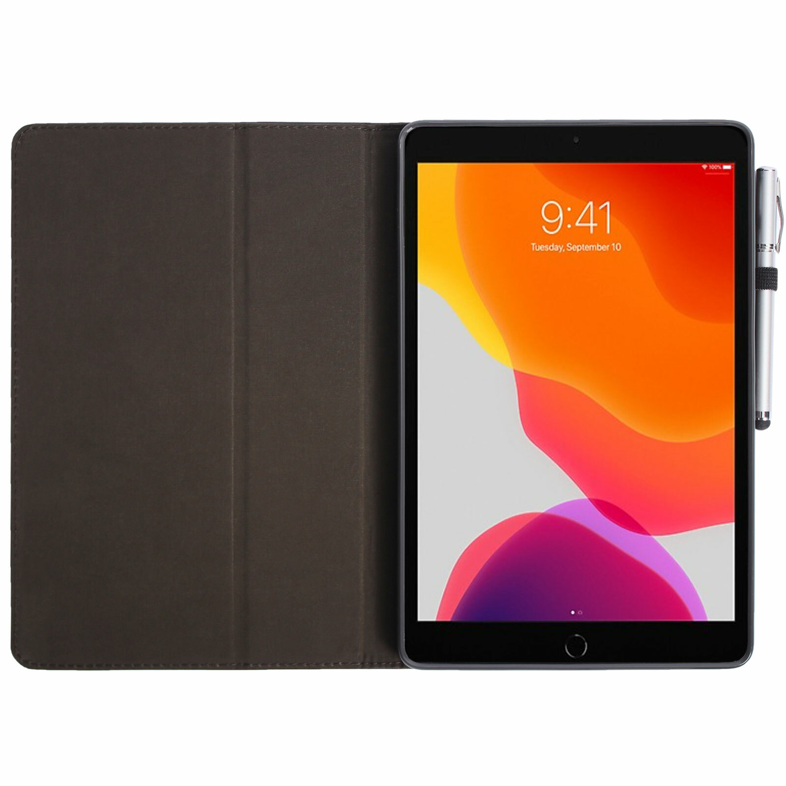 Apple Stand Case for iPad 9. Gen. - 10.2" Leather Case Protective Tablet Cover